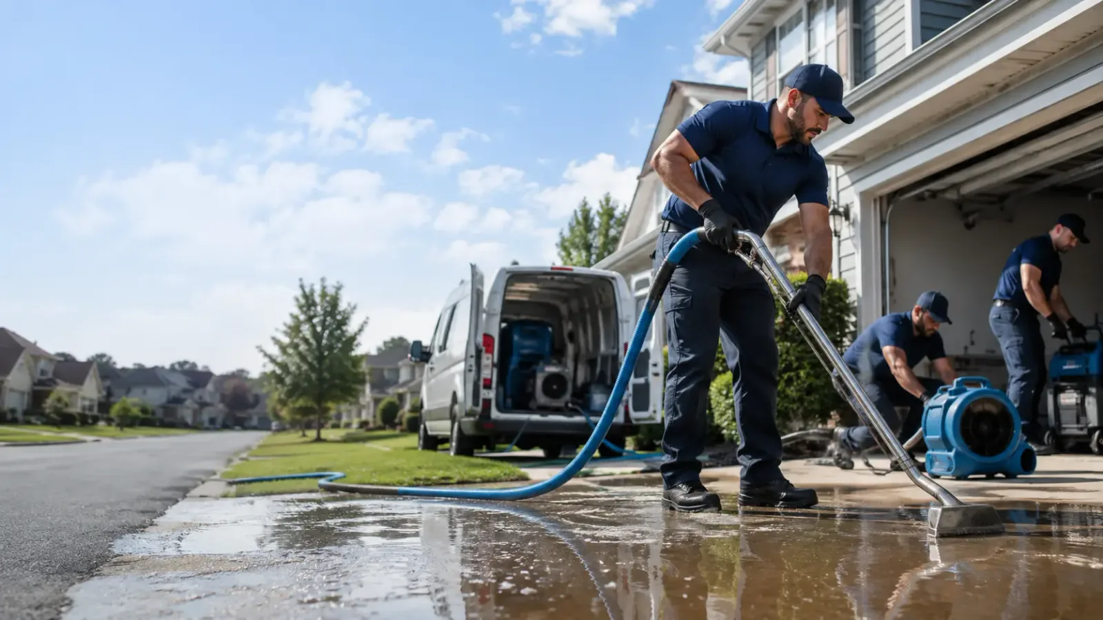 Flood Damage Restoration in Tracys Landing, MD